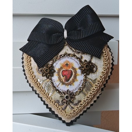 Broche sagrado corazón ( venta exclusiva en web santet )