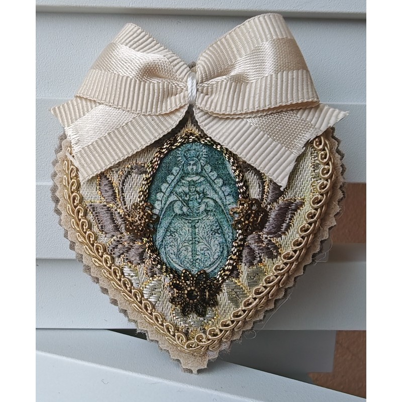 Broche Virgen del rocio ( venta exclusiva en web santet)